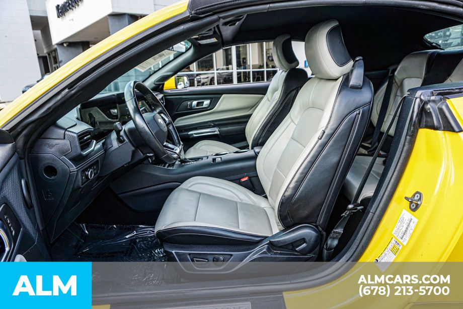 Used 2024 Yellow Ford EcoBoost Premium image 24