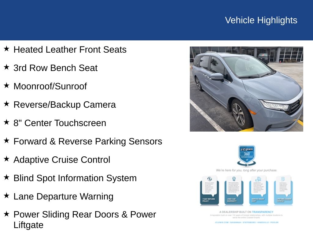 Used 2024 Honda Odyssey Touring (kb37594a) For Sale 