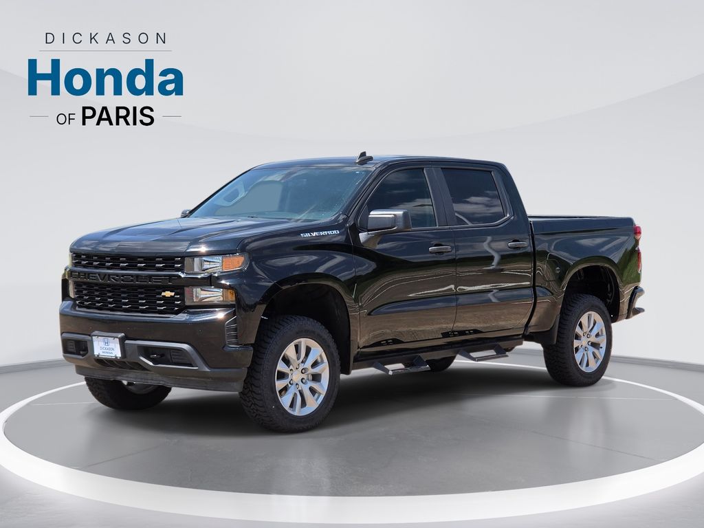 Black 2021 Chevrolet Silverado 1500 Pickup Truck 4X2 8-Speed Automatic