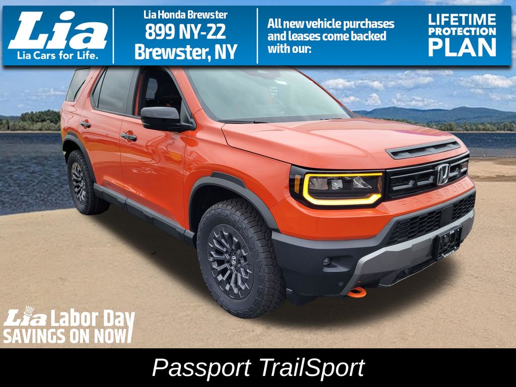 Sunset Orange 2026 Honda Passport SUV / Crossover All-Wheel Drive Automatic