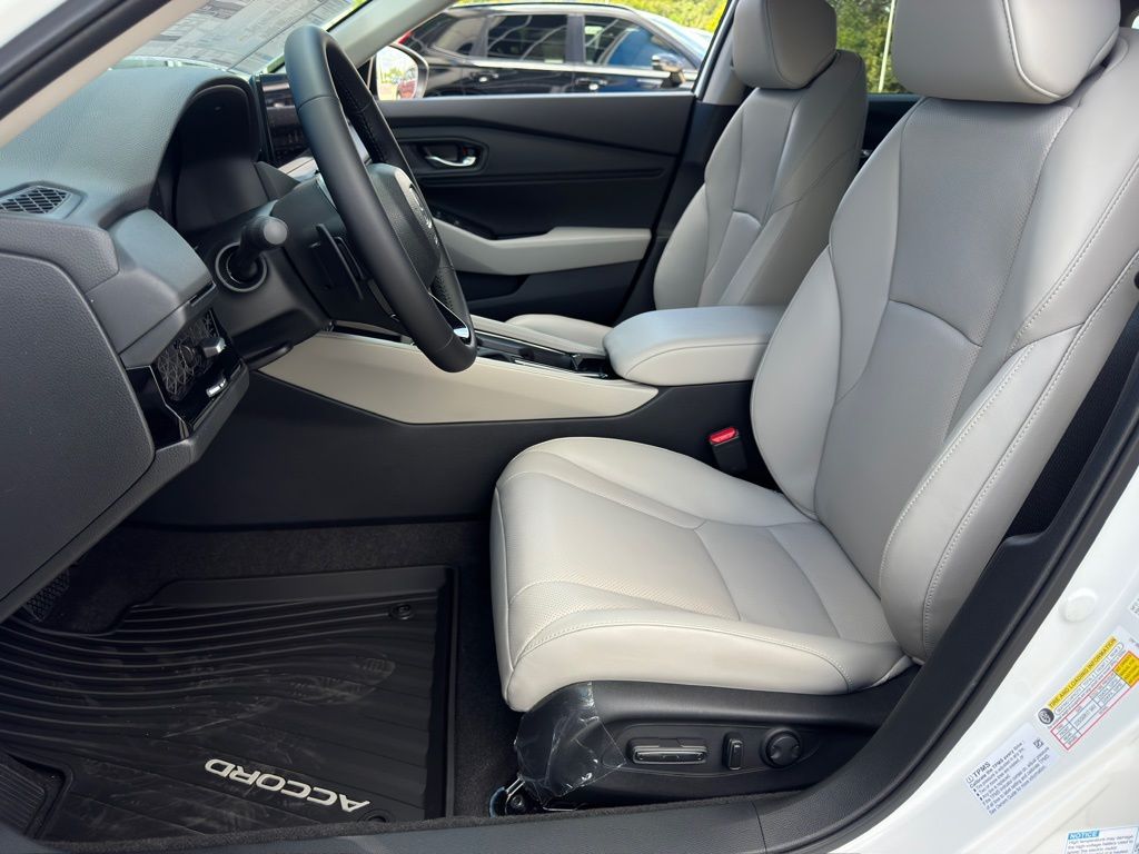 2025 Honda Accord Hybrid EX-L White at Community Honda