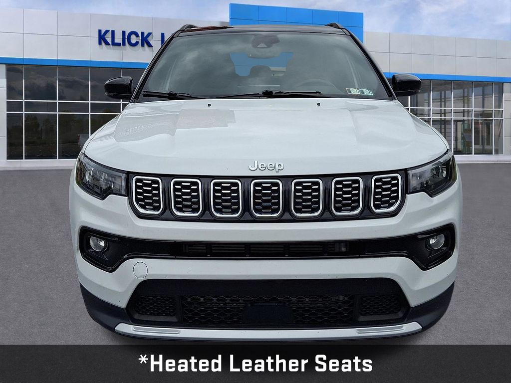 2025 Jeep Compass Limited White at Audi Porsche Sewickley