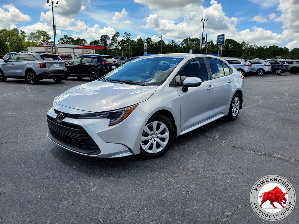 Classic Silver Metallic 2024 Toyota Corolla Sedan Front-Wheel Drive Continuously Variable Transmission
