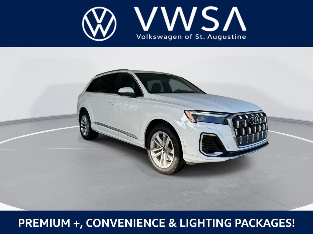 Carrara White 2025 Audi Q7 SUV / Crossover All-Wheel Drive 8-Speed Automatic
