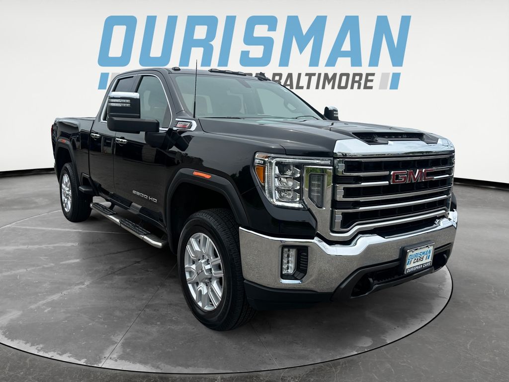 Onyx Black 2023 GMC Sierra 2500HD Pickup Truck Four-Wheel Drive Automatic
