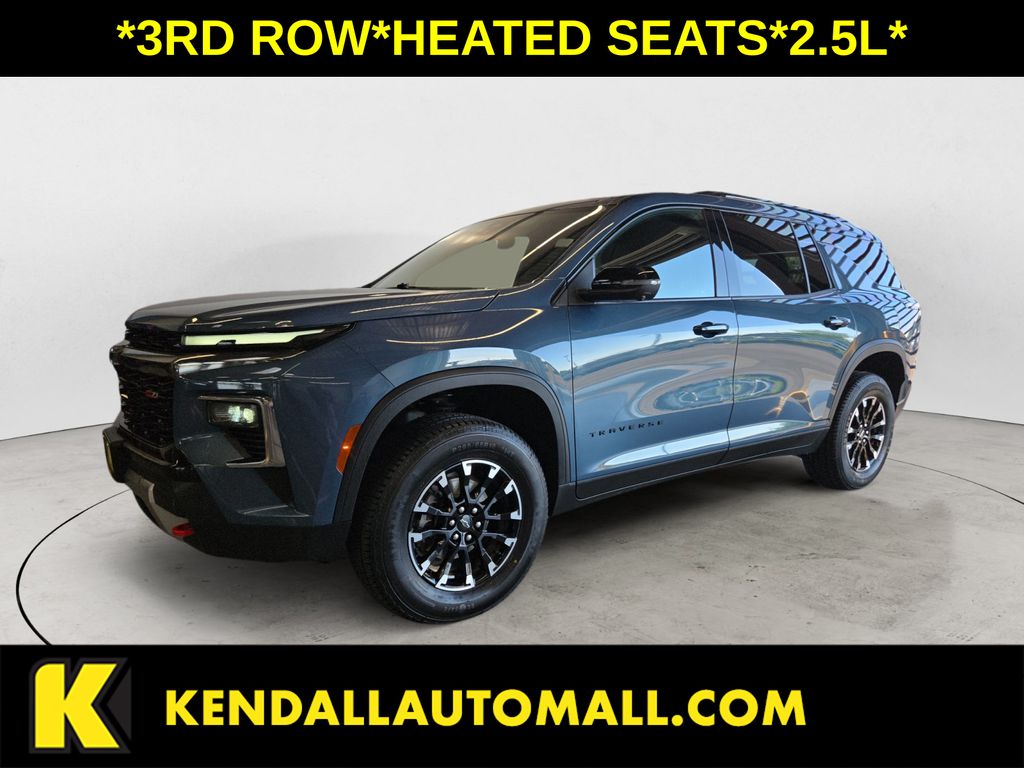 Blue 2024 Chevrolet Traverse SUV / Crossover Four-Wheel Drive 8-Speed Automatic