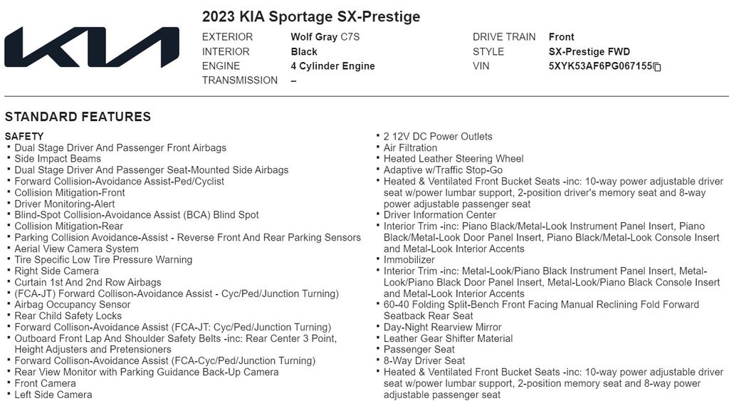 2023 Kia Sportage SX-Prestige 20