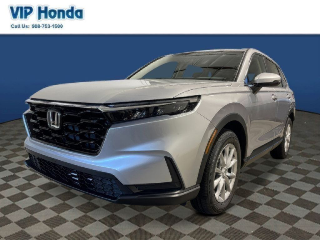 Silver Metallic 2026 Honda CR-V EX AWD SUV / Crossover All-Wheel Drive Continuously Variable Transmission