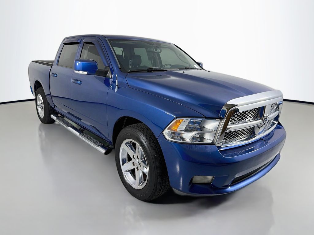 Deep Water Blue PC/Light Graystone PC 2009 Dodge RAM 1500 Pickup Truck 5-Speed Automatic