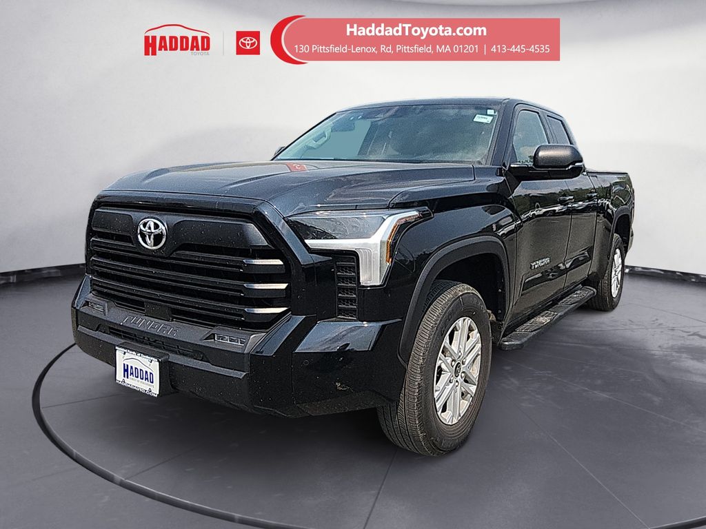 Midnight Black Metallic 2024 Toyota Tundra Pickup Truck Four-Wheel Drive Automatic