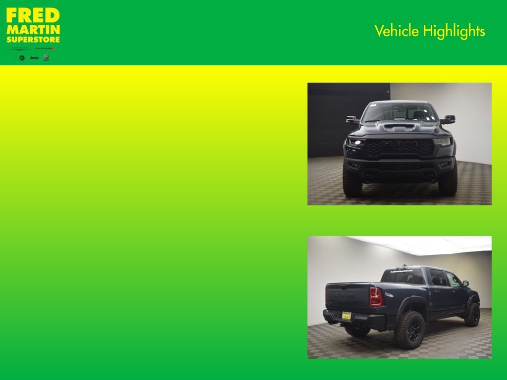 new 2026 Ram 1500 car, priced at $80,919