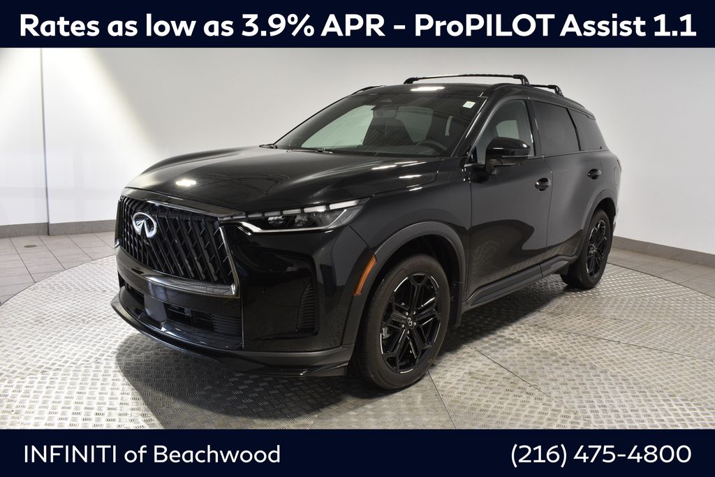 Mineral Black 2026 INFINITI QX60 Sport AWD SUV / Crossover All-Wheel Drive 9-Speed Automatic