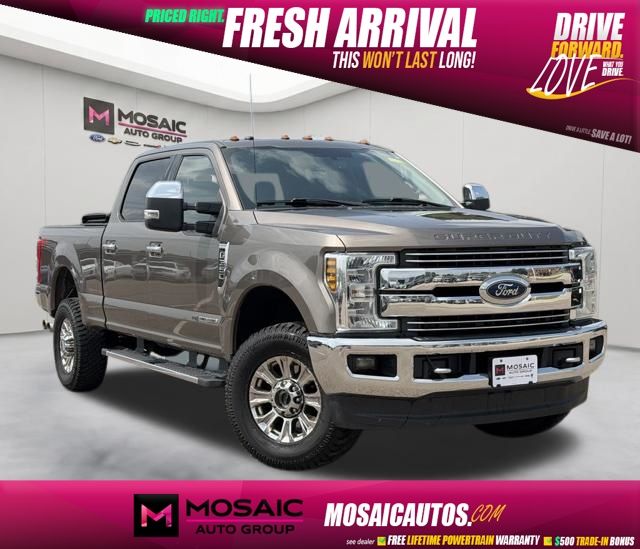 Stone Gray Metallic 2018 Ford F-350 Super Duty Pickup Truck Four-Wheel Drive 6-Speed Automatic