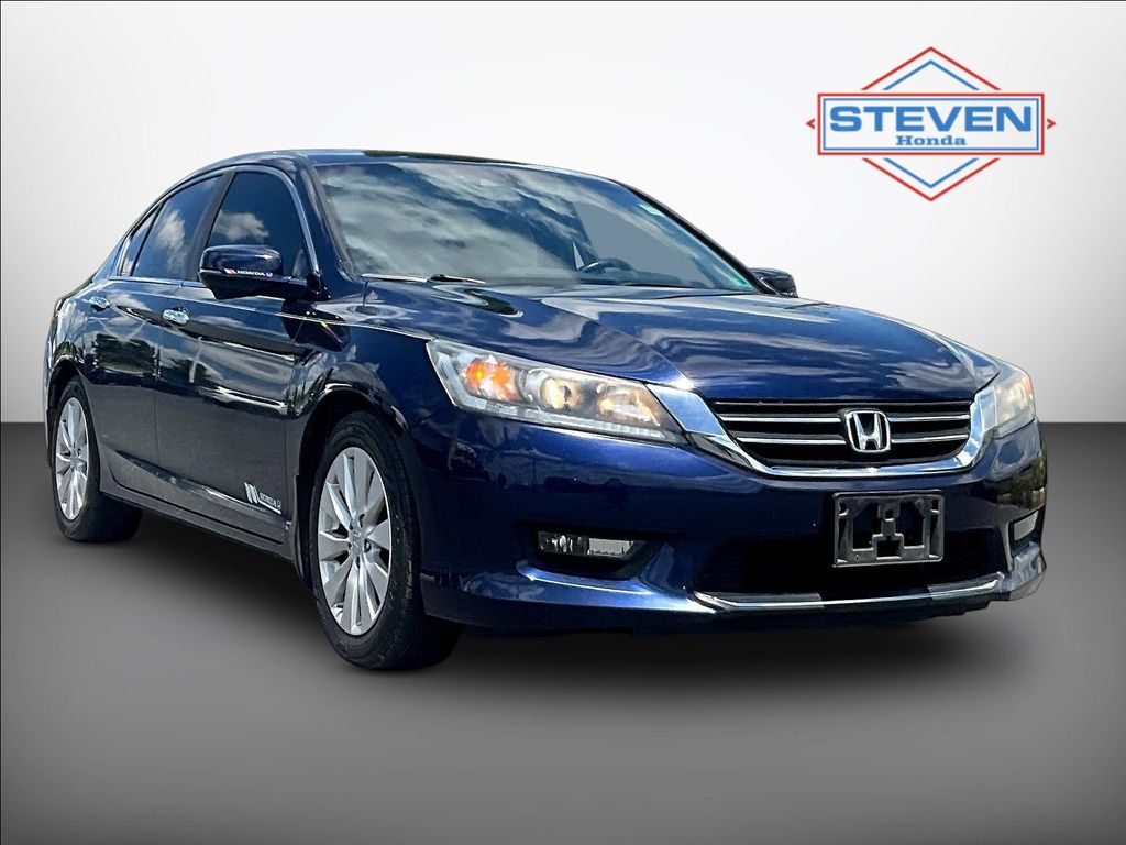 Black (Obsidian Blue Pearl) 2015 Honda Accord Sedan Front-Wheel Drive Continuously Variable Transmission