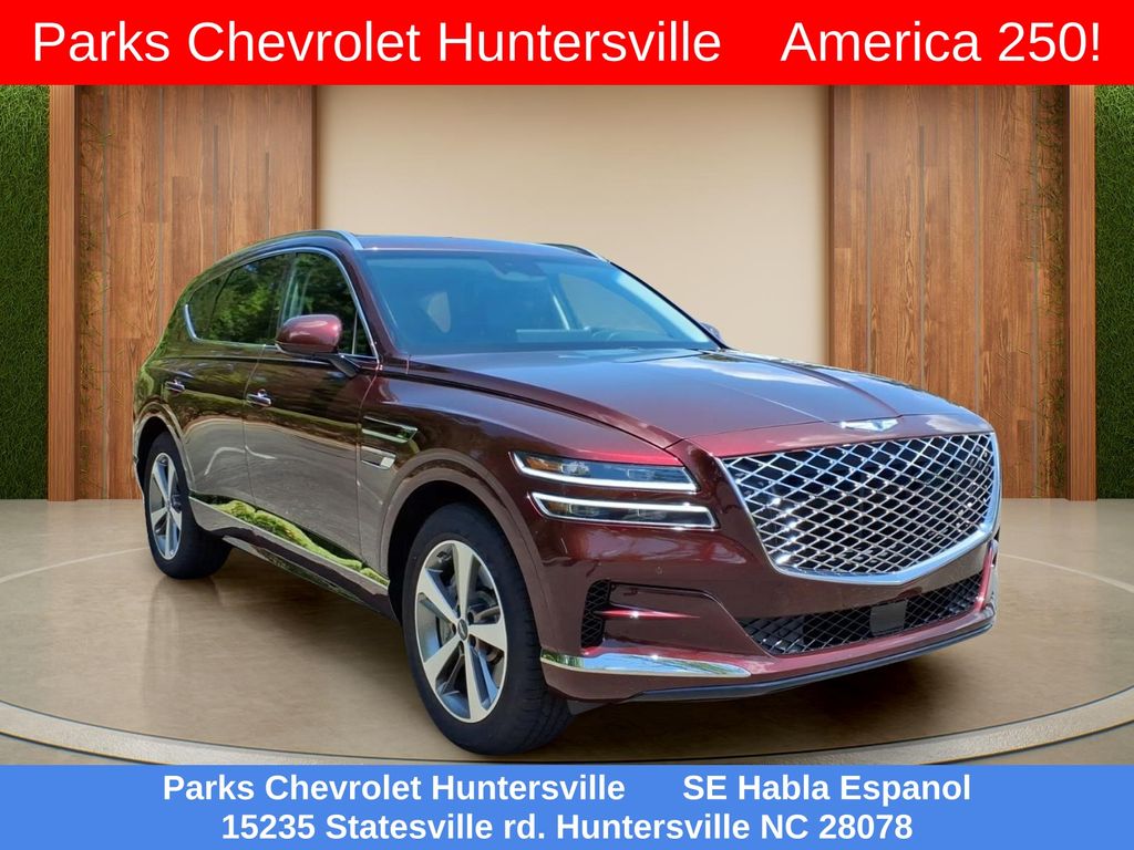 2021 Genesis GV80 Rojo SUV/Crossover Tracción en las cuatro ruedas 8 velocidades Automática
