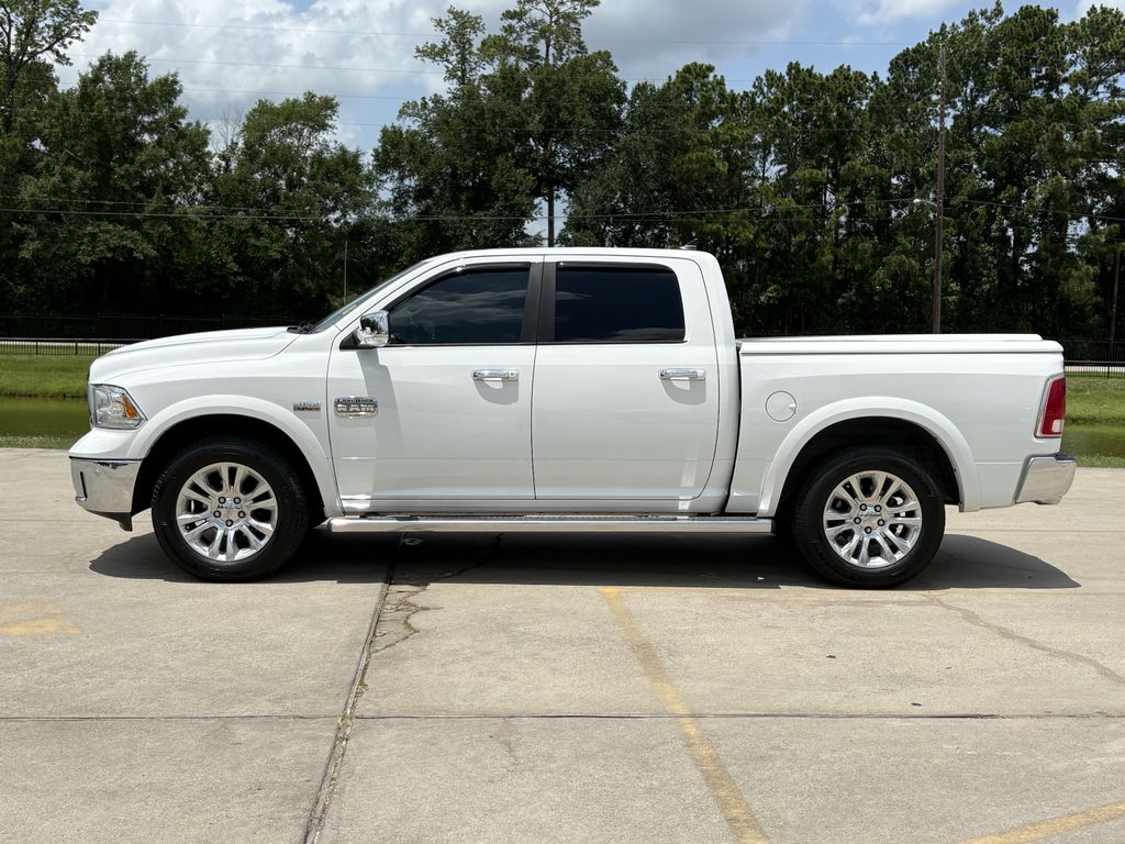 2016 Ram 1500 Laramie Longhorn White at DeMontrond Ford