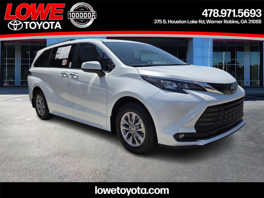 Wind Chill Prl 2026 Toyota Sienna XLE 7-Passenger FWD Minivan Front-Wheel Drive Continuously Variable Transmission