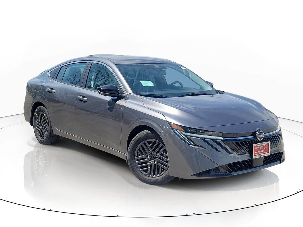 Gray (Gun Metallic) 2026 Nissan Sentra SV FWD Sedan Front-Wheel Drive Continuously Variable Transmission