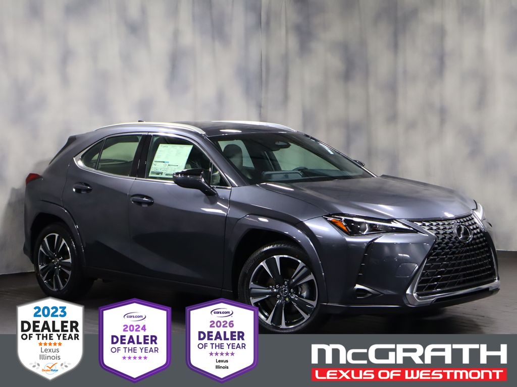 Cloudburst Gray 2026 Lexus UX Hybrid SUV / Crossover All-Wheel Drive Continuously Variable Transmission