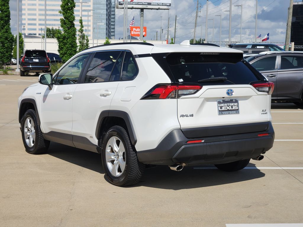2020 Toyota RAV4 Hybrid XLE White at Community Toyota