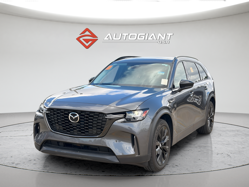 Machine Gray Metallic 2025 Mazda CX-90 SUV / Crossover All-Wheel Drive 8-Speed Automatic
