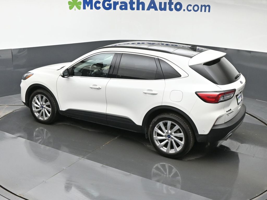 Certified Used 2022 White Ford Titanium image 21