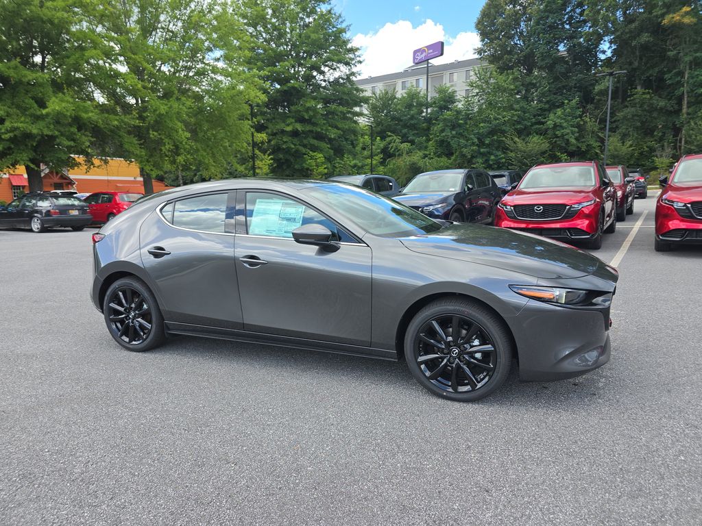 Machine Gray Metallic 2026 Mazda MAZDA3 Hatchback Front-Wheel Drive 6-Speed Manual