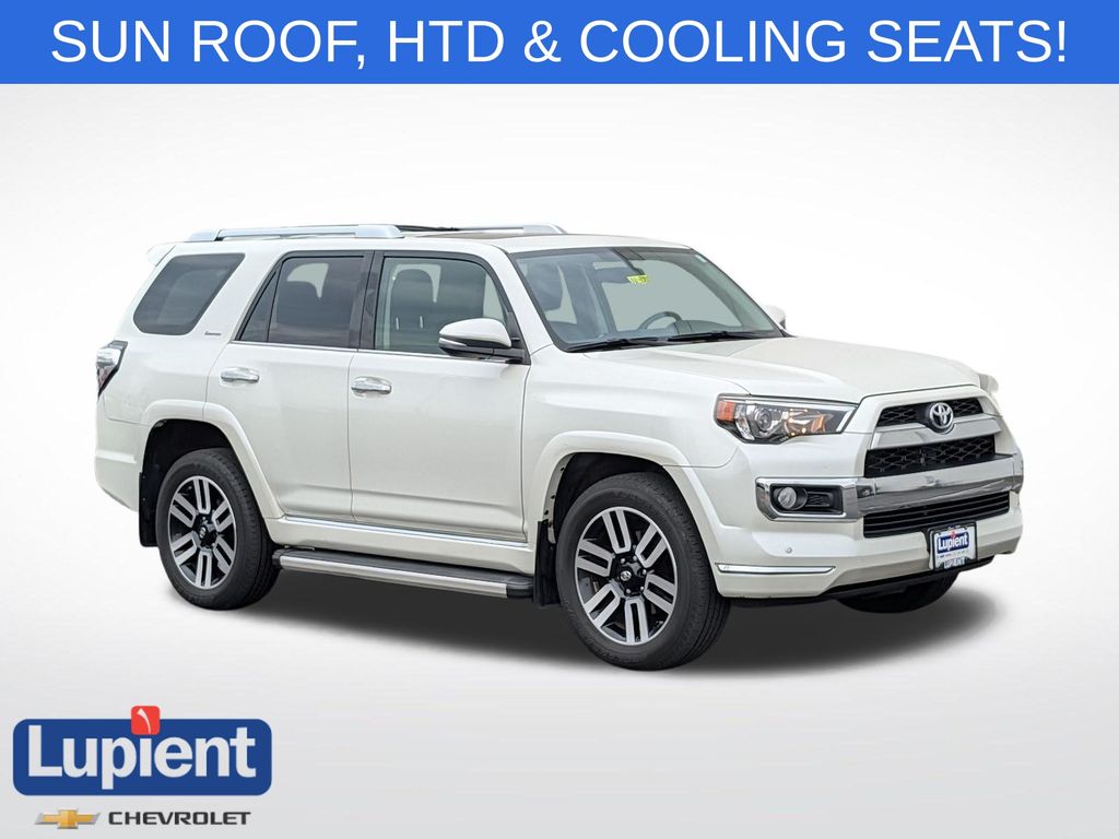 Super White 2016 Toyota 4Runner SUV / Crossover All-Wheel Drive 5-Speed Automatic Overdrive