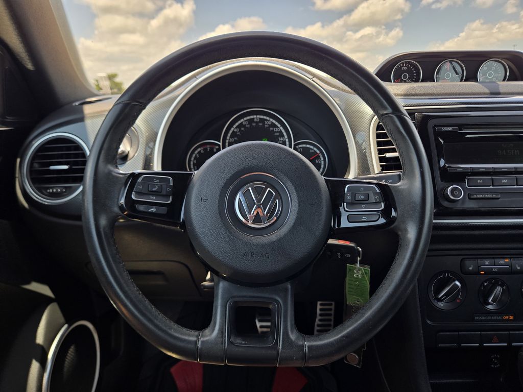 2014 Volkswagen Beetle 2.0T R-Line Red at Joe Myers Mazda Kia