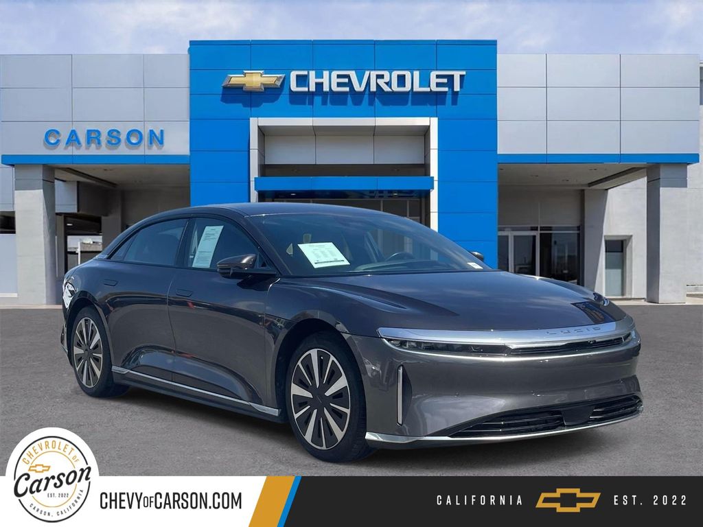 Quantum Gray Metallic 2024 Lucid Air Sedan Rear-Wheel Drive 1-Speed Automatic