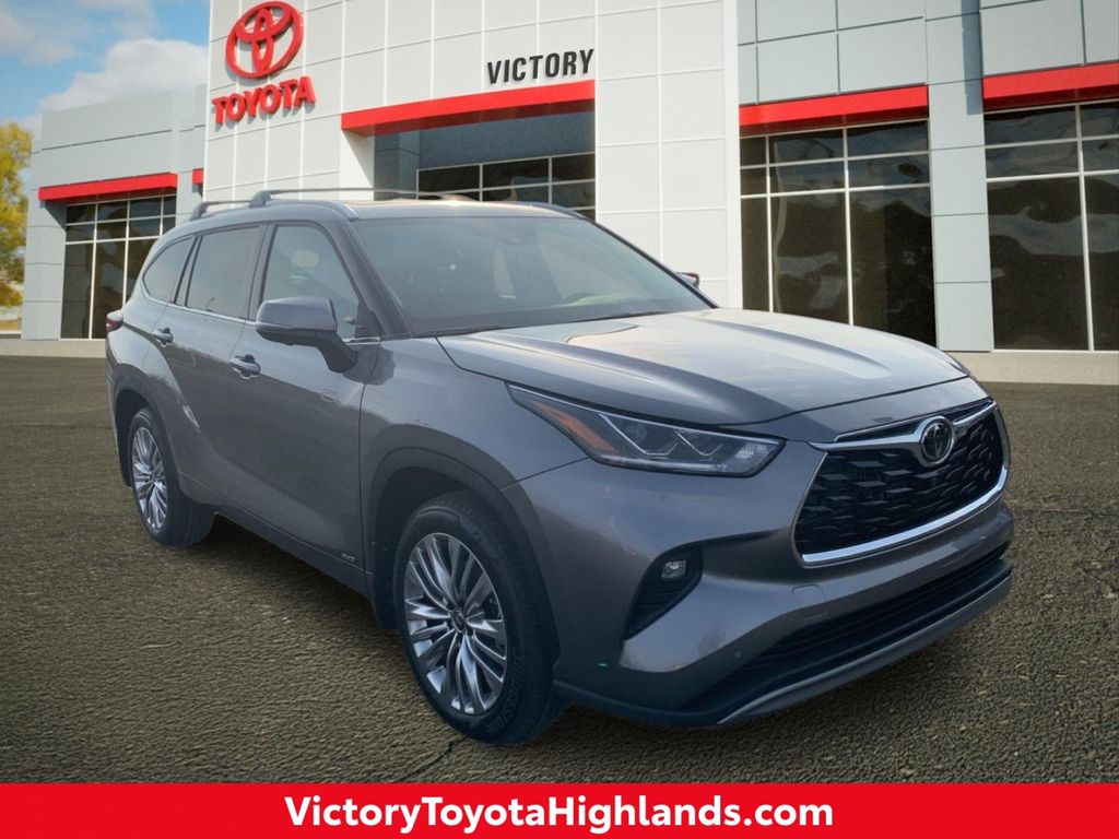 Heavy Metal 2026 Toyota Highlander Hybrid Platinum AWD SUV / Crossover All-Wheel Drive Continuously Variable Transmission
