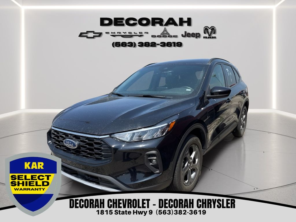 Black Metallic 2025 Ford Escape SUV / Crossover All-Wheel Drive 8-Speed Automatic