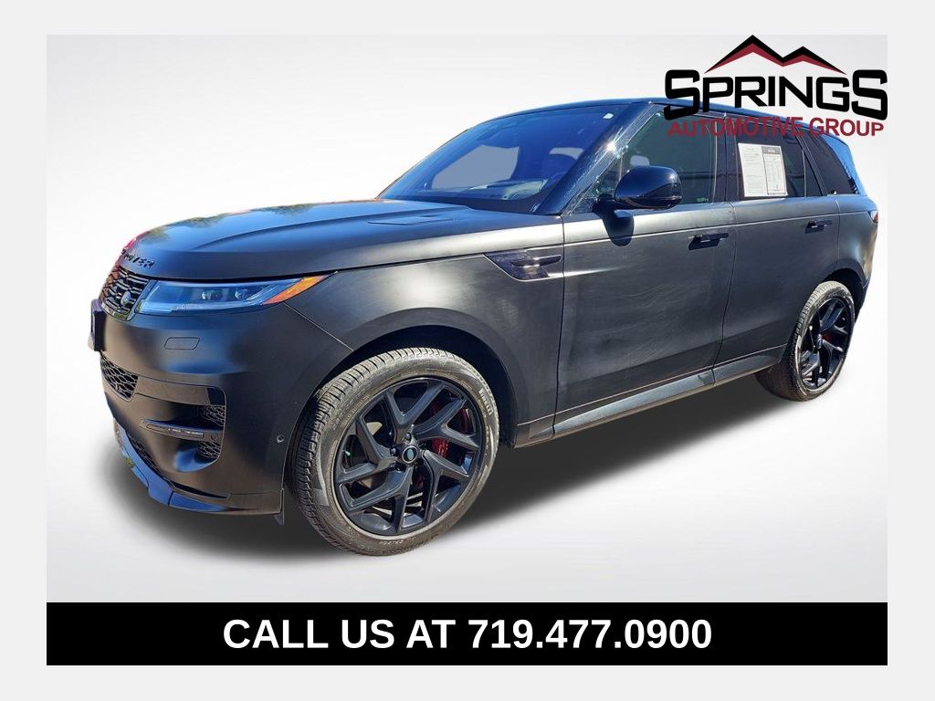 Black 2023 Land Rover Range Rover Sport SUV / Crossover All-Wheel Drive 8-Speed Automatic