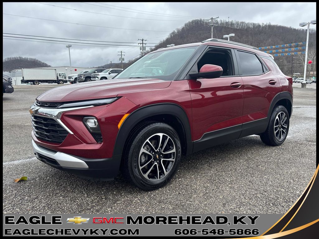 Red (Crimson Metallic) 2024 Chevrolet Trailblazer SUV / Crossover Front-Wheel Drive Continuously Variable Transmission