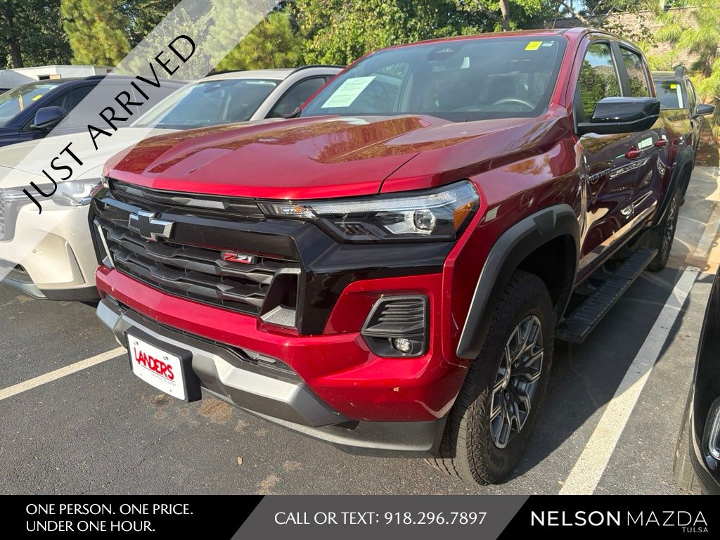 Radiant Red Tintcoat 2024 Chevrolet Colorado Pickup Truck Four-Wheel Drive 8-Speed Automatic