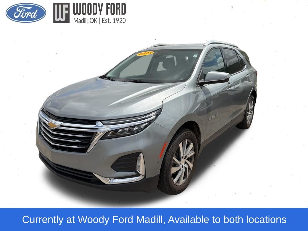 Sterling Gray Metallic 2023 Chevrolet Equinox Premier AWD with 1LZ SUV / Crossover Four-Wheel Drive 6-Speed Automatic Overdrive