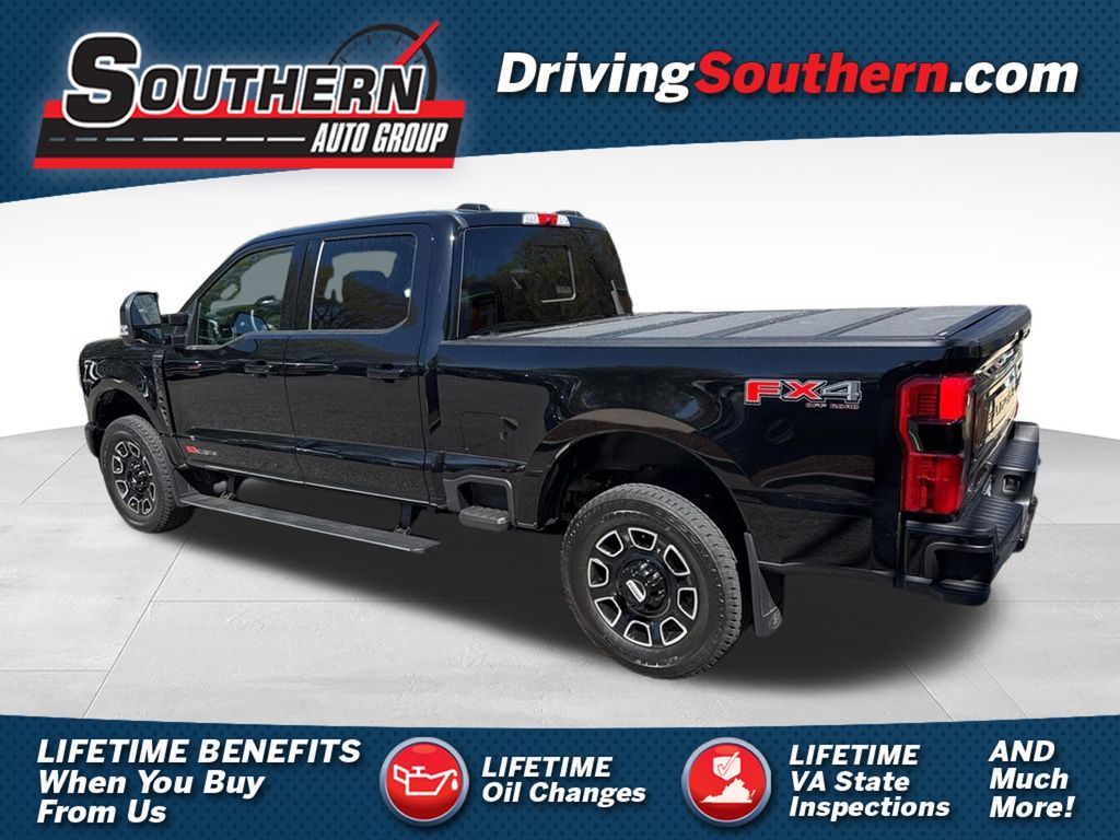 Black Metallic 2025 Ford F-350 Super Duty Pickup Truck Four-Wheel Drive Automatic