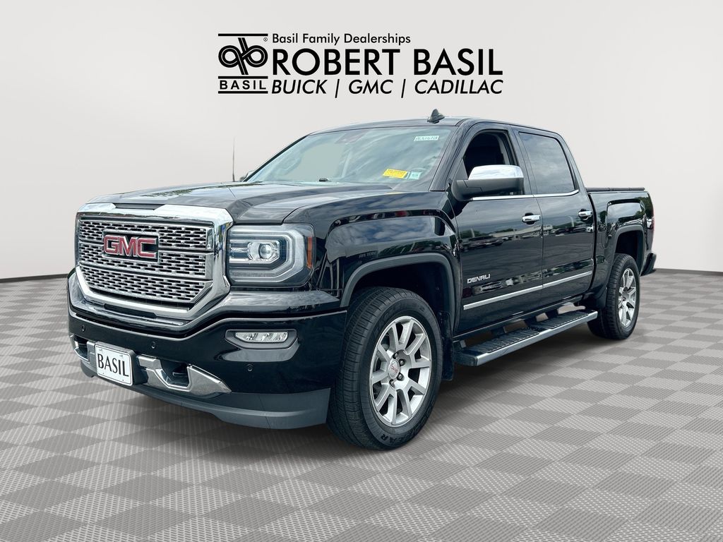 Onyx Black 2018 GMC Sierra 1500 Pickup Truck Four-Wheel Drive 8-Speed Automatic Overdrive