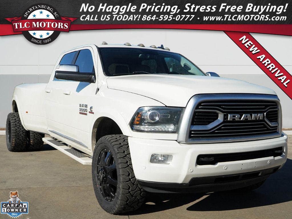 2018 RAM 3500 Laramie Limited Crew Cab LB DRW 4WD