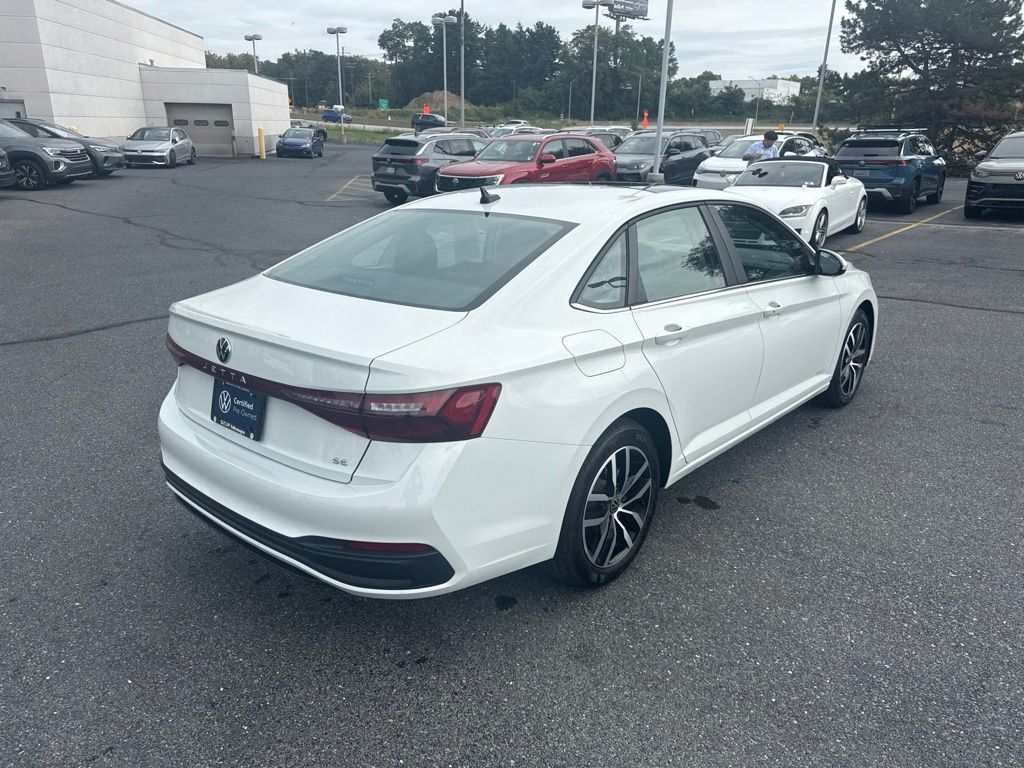 2026 Volkswagen Jetta 1.5T SE White at Sutliff Volkswagen