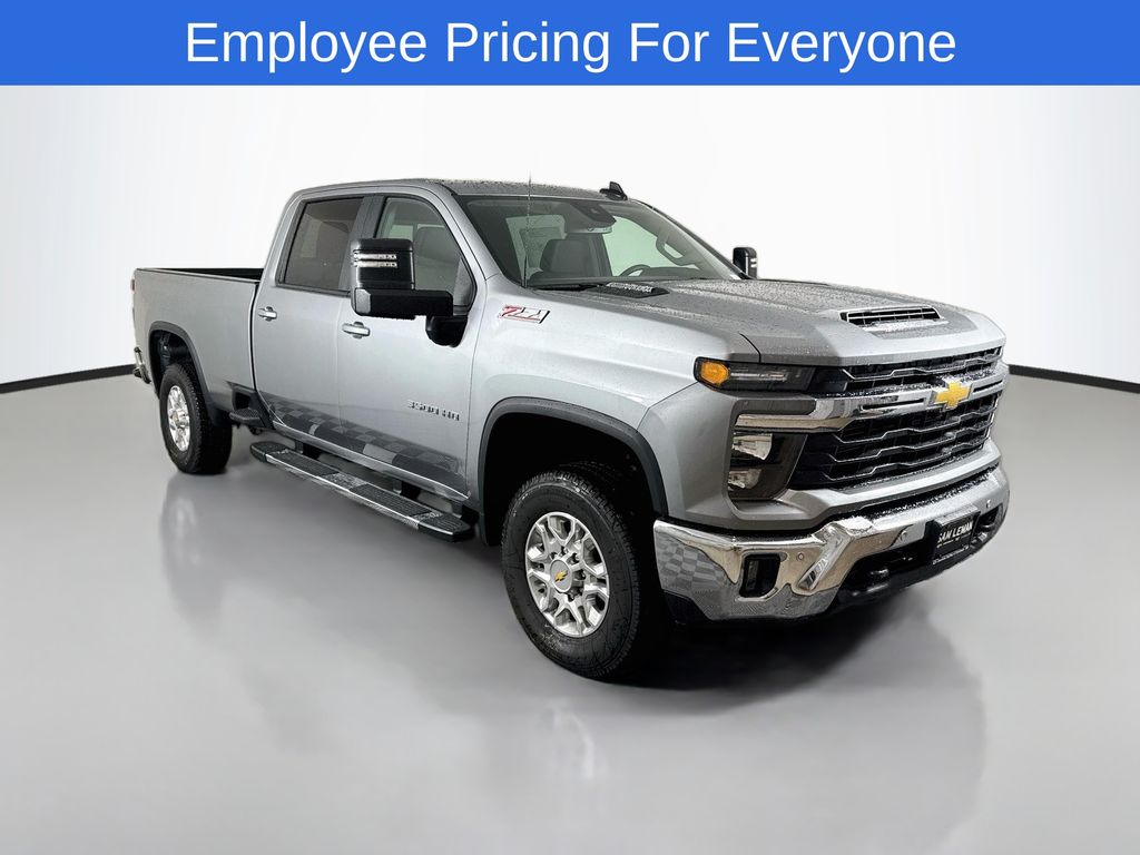 Sterling Gray Metallic 2026 Chevrolet Silverado 3500HD Pickup Truck Four-Wheel Drive Automatic