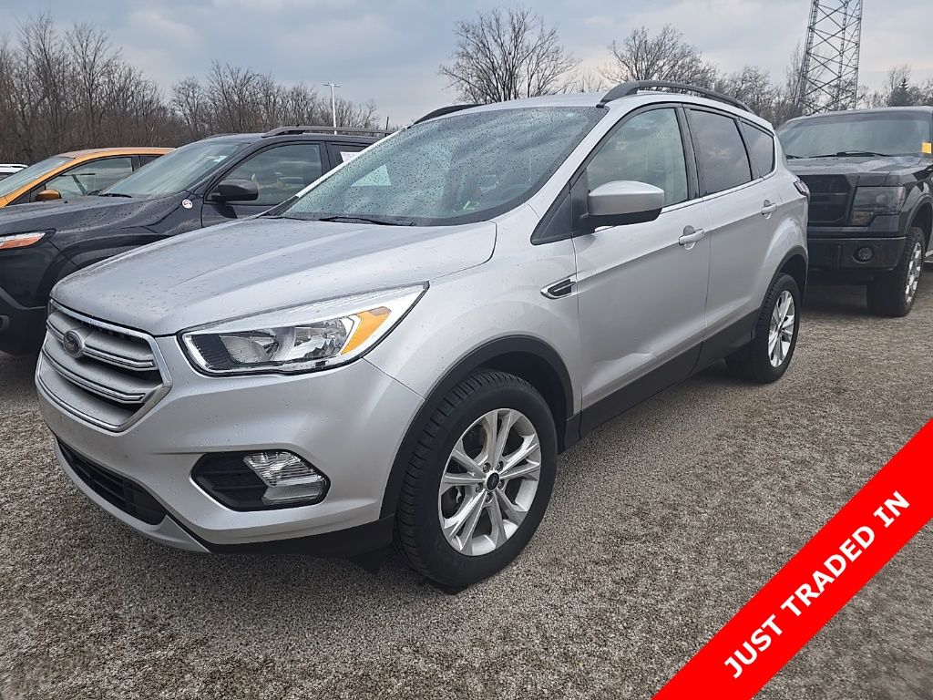 Ingot Silver 2018 Ford Escape SE AWD SUV / Crossover All-Wheel Drive 6-Speed Automatic