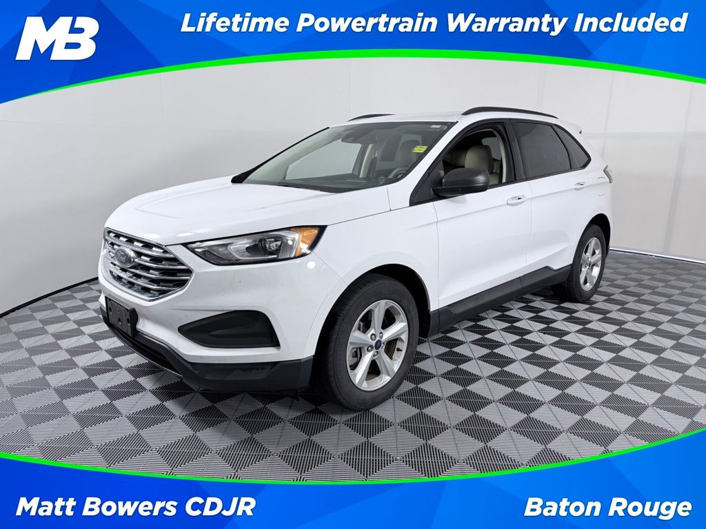Oxford White 2022 Ford Edge SUV / Crossover All-Wheel Drive 8-Speed Automatic