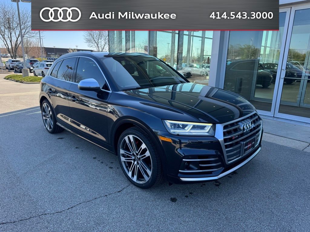 Moonlight Blue Metallic 2018 Audi SQ5 3.0T quattro Prestige AWD SUV / Crossover All-Wheel Drive 8-Speed Automatic