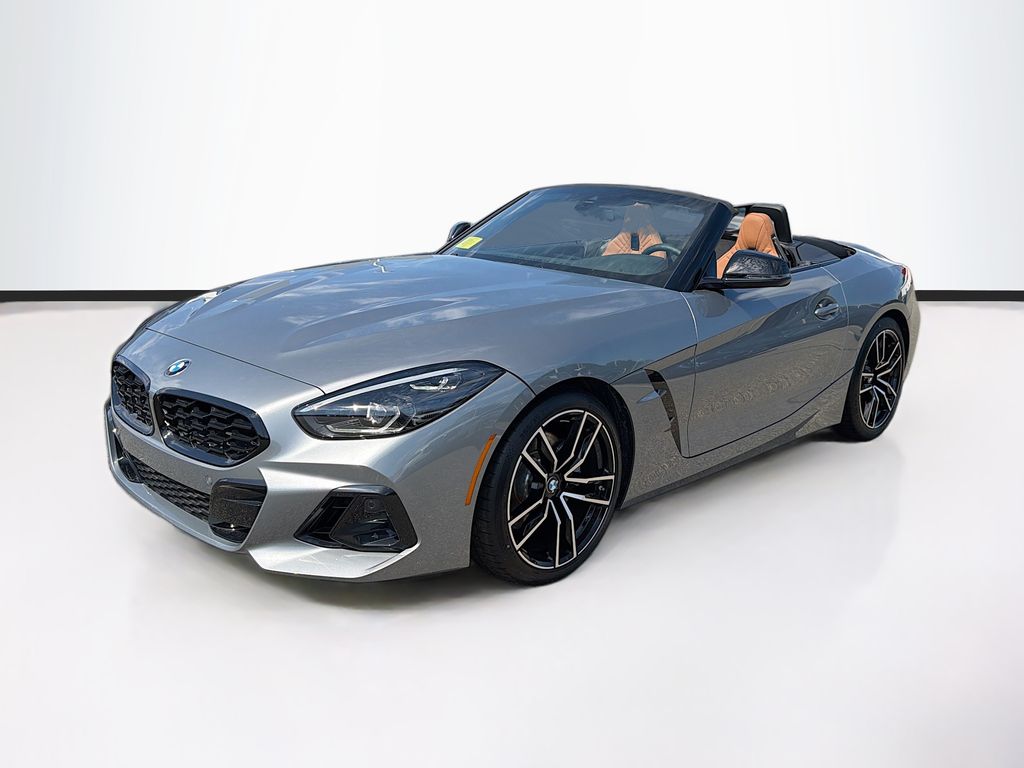 Gray (Skyscraper Grey Metallic) 2026 BMW Z4 Convertible Rear-Wheel Drive 8-Speed Automatic