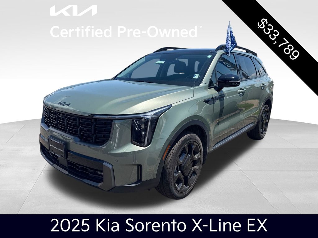 Jungle Green 2025 Kia Sorento SUV / Crossover All-Wheel Drive 8-Speed Dual Clutch