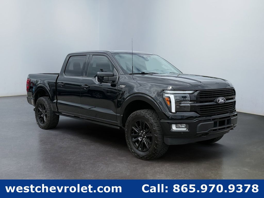 Agate Black Metallic 2024 Ford F-150 Pickup Truck Four-Wheel Drive Automatic
