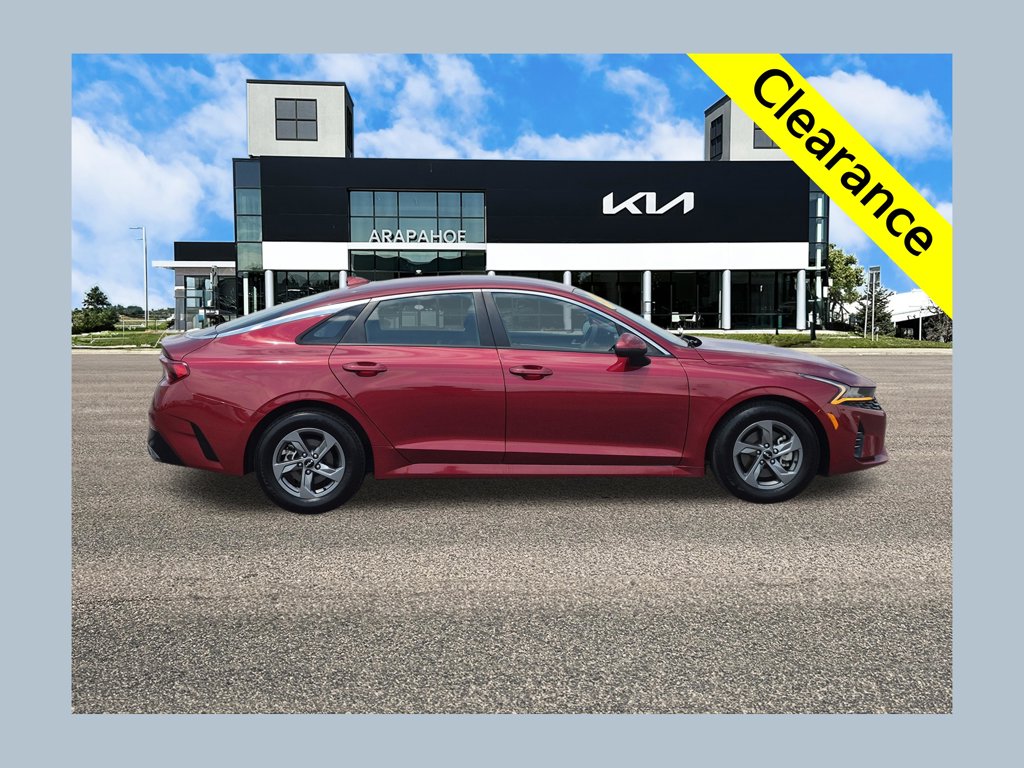 Passion Red 2024 Kia K5 Sedan Front-Wheel Drive 8-Speed Automatic