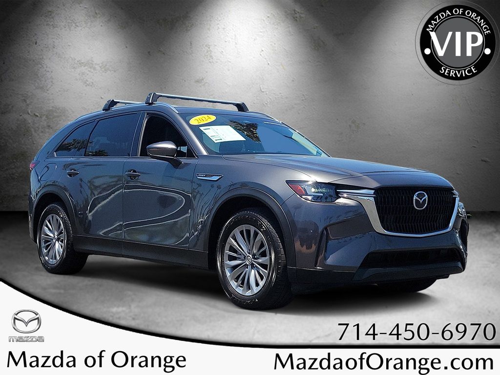 Machine Gray Metallic 2024 Mazda CX-90 PHEV Preferred AWD SUV / Crossover All-Wheel Drive 8-Speed Automatic