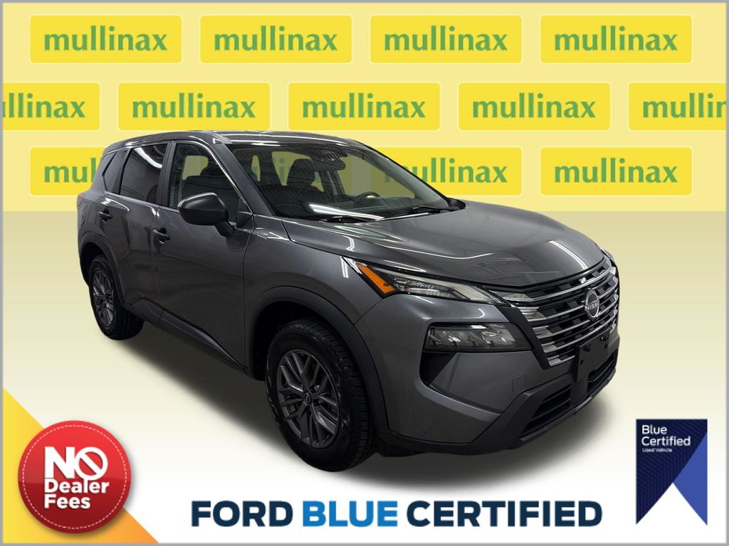 Gray (Gun Metallic) 2024 Nissan Rogue SUV / Crossover Front-Wheel Drive Continuously Variable Transmission